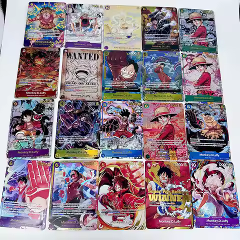 One Piece TCG Luffy Gear 4 Gear 5 Nika Alternate Art Proxy Cards character SEC/P/SR/UC Egghead Comic