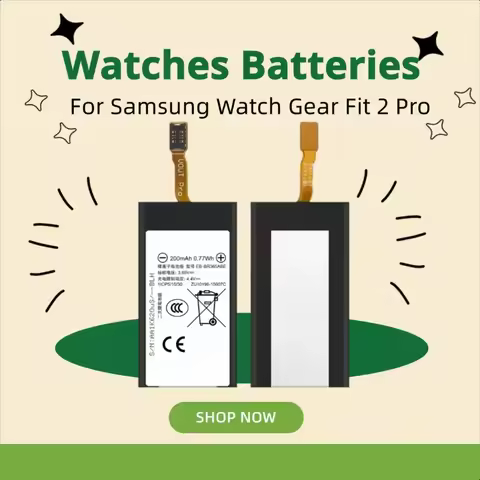 EB-BR365ABE 3.85V 200mAH Watches Batteries for Samsung Watch Gear Fit 2 Pro