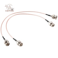 2Pcs 3G HD SDI Cable BNC Cable 30cm 75 Ohm for Cameras  Video Equipment Supports HD-SDI 3G-SDI 4K 8K