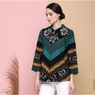 Woven blouse with lining D07