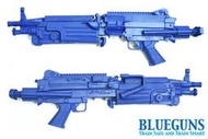 【森下商社】警星 Blueguns M249 PARA 橡膠訓練槍 BG-FSM249PARA 14426