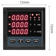 FZChint Multifunctional Energy Meter PD666-2S4 3S4 6S4 8S4 380V5A Digital Display Multifunctional Me