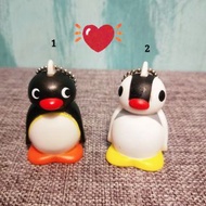 日本企鵝家族pingu指套玩具軟膠公仔吊飾掛飾絕版限定收藏玩具