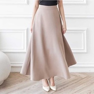 Haruka Skirt - Korean Loose Maxi Skirt Anti-Wrinkle Women's Skirt - Women's flare Skirt - Trendy Wom