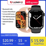 ZZOOI LEMFO iwo 15 pro Smart Watch Series 8 Men Women Custom Watchfaces Bluetooth Calls Heartrate Monitor Sports Smartwatch 2.0 Inch