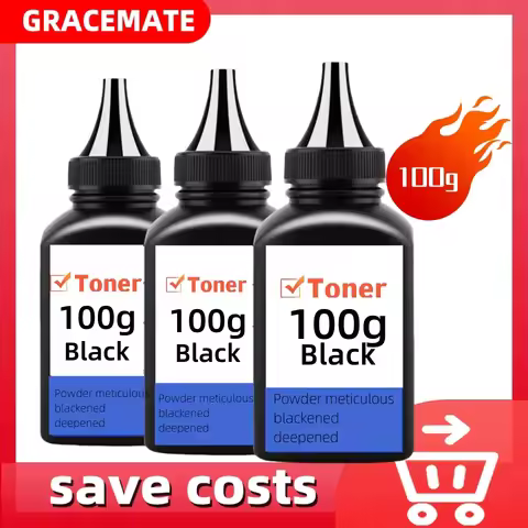 100g/pc Black Toner Refill for Samsung ML1640 ML-1640 1640 ML1641 ML2240 ML2241 MLT-D108 D108 Printe