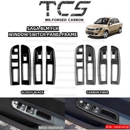 TCS Proton saga blm flx carbon fiber window switch frame panel cover accessories saga