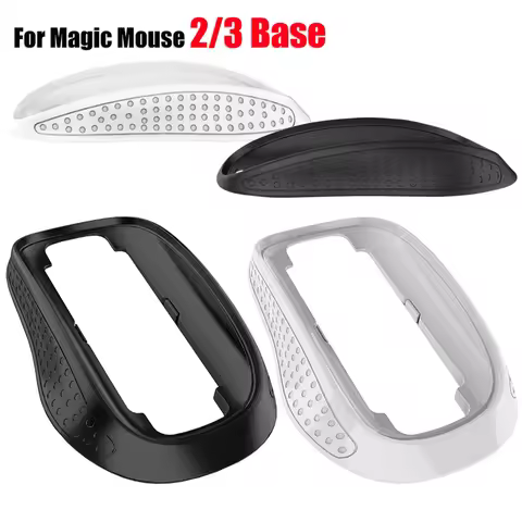 Ergonomic Cover For Apple Magic Mouse 2 3 Hard Case Mouse Base Pad Palm Rest Elevated Anti-slip Mous