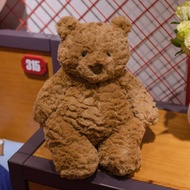 [COD] น่ารักค่ะ Teddy bear Bryan Teddy Bear นุ่มน่ารักน่าเกลียดน่ารัก Barcelo Bear Doll เสื้อกันหนาวหมีสีน้ำตาล