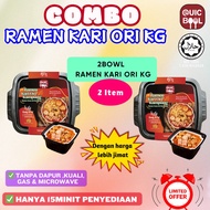 QuicBowl Combo Ramen Kari Ori Kg [2bowl]