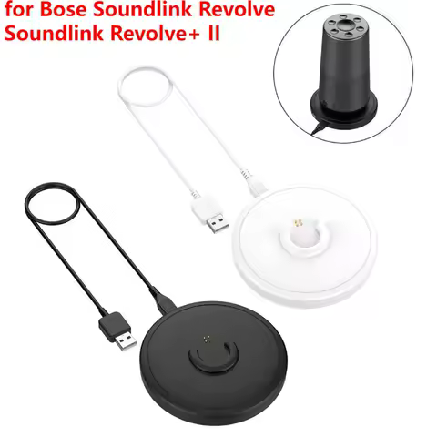 ABS Desktop Charging Stand Cradle Charger Dock Station For Bose Soundlink Revolve/Revolve+ II Speake