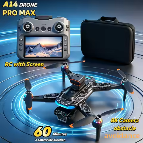 Lenovo Mi A14Pro Max 8K three Camera GPS Brushless Optical Flow Obstacle Avoidance Foldable Quadcopt
