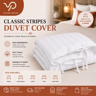 Classic Stripes Duvet Cover | VIP Hotel Supplies