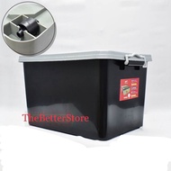 Storage Box With 38 /80 Litre /Kotak Simpanan 38/80 liter /Container Plastic (READY STOCK)