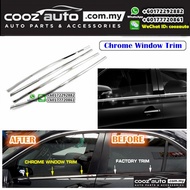 Proton Exora Window Chrome Lining / Door Belt Moulding