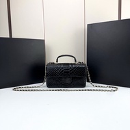 [Zivy Boutique] High-Quality Snakeskin Pattern Handbag Chain Shoulder Messenger Bag Dinner Party Dat