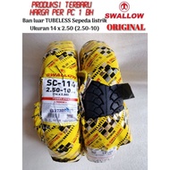 1Pcs 14 x 2.50 SC-114 Electric Bike Tire Without Tubeless Inner Tube Latest Production Original Swal