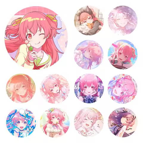 Project SEKAI Anime Momoi Airi MORE MORE JUMP MMJ 20251225 PJSK 50mm Badge Brooch Pins