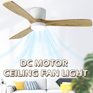[Free Installation] DC Motor Ceiling Fan with 3 Tone LED Light Kit and Remote Control