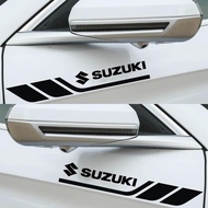 2 cái nhãn dán ô tô hông xe hơi cơ thể thể thao đề can xe ô tô cho Suzuki S-PRESSO dzire celerio Swi