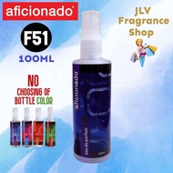 ∇ ✳ Aficionado F51 100ml Men EDP Perfume Spray