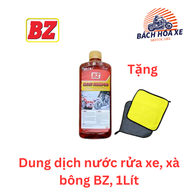 Combo Nước rửa xeXà bông rửa xe - Nước rửa xeXà bông không chạm BZ 1Lít