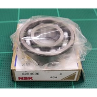 NSK 6204C3M 6204 bearing open made in Japan original NSK
