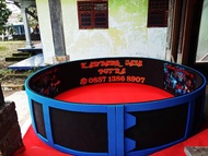 Geber / ring spon arena ayam aduan tebal 3 cm diameter 2.5meter