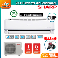 SHARP AIR COND 2.0HP J-TECH INVERTER R32 5 STAR ENERGY RATING [ AHX18VED2 ] / AIR CONDITIONER AUX18VED2 AHX18VED