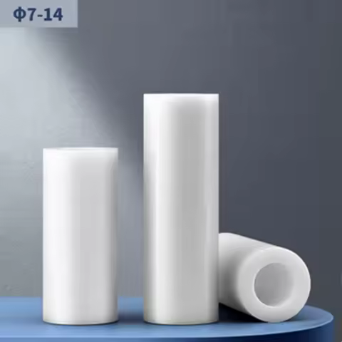 M3 M4 M5 M6 M8 White ABS Isolation Pillar Plastic Insulated Straight Through Pillar Nylon Sleeve Spa