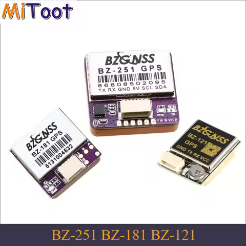 BZGNSS BZ-121 BZ-181 BZ-251 GPS Module Dual Protocol FPV Return Hover F7 F4 Flight Control Fixed Win