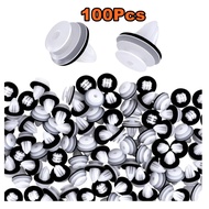 100Pcs Car Fastener Clip Bumper Vios Altis Yaris C-HR Door Trim Panel Clip 90467-A0005 Fender Clip