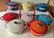 法國LE CREUSET圓形琺瑯鑄鐵鍋