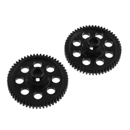 0.5M 54/55T Steel Spur Gear for Los Mini-B 2WD Buggy 1/16 RC Truck Spare Parts
