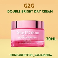Glad2Glow Double Bright Day Cream tone up G2G 30ml