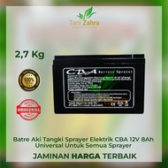 Batre Aki Tangki Sprayer Elektrik Electric Cba  12V 8Ah Universal Untuk Semua Sprayer Dgw Nagasaki Abc Original