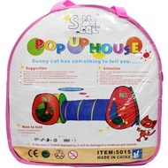 Sunny Cat Play Tent With Tunnel With Magic Balls Kids Tent Oversized Game