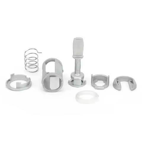 7Pcs/Set Car Front Door Lock Cylinder Repair Kit for VW POLO 9N 4/5 doors 2002 2003 2004 2005 2006 2
