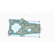 Rajawali Bouraq HD Mount for Caddx Vista