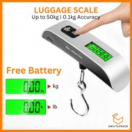 50kg Digital Luggage Weighing Scale - Portable Small Weight Measurement | Travel Accessories