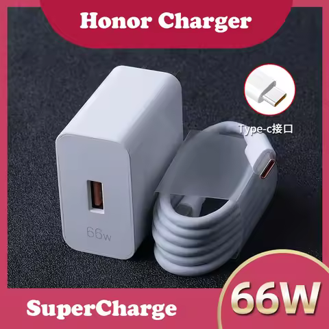 Honor 70 80 90 Pro 66W Super Fast Charger 11V6A USB Type C Cable For Honor 50 60 SE Magic VS Fold V2