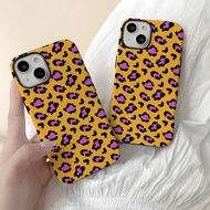 Leopard Print Phone Case 2-in-1 Double Layer Resistant Phone Case Suitable for Phone 16/15/14/13/12/