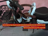 Kursi Anak Bonceng Depan Motor Matic Motor Listrik Sepeda Listrik