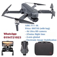 SJRC F11S/F11 4K Pro GPS 5G WIFI 3KM/1.2KM FPV Foldable RC Drone With 2-Axis Electronic Stabilization Gimbal Brushless RC Drone RTF With Bag