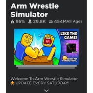 arm wrestling simulator service 100k rm 0.20 sen