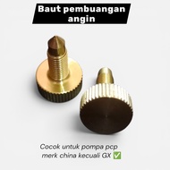 PUMP AIR DRAIN BOLT pcp, RELEASE BOLT