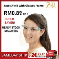 Face Shield Face Mask Protective Face Mask / Anti-fog Transparent Cover Mask Extender Kids Thermomet