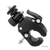 fol Bike Camera Mount Bicycles Camera Clamps for Bike Motorcycle 180 Degree Rotating Handlebar Actio