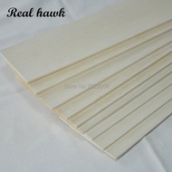 10pcs 600x100x0.75/1/1.5/2/2.5/3/4/5mm AAA+ Model Balsa wood sheets for DIY RC model wooden plane bo