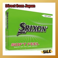 Direct From Japan SRIXON SOFT FEEL 2023 Golf Ball Vivid Color Matte Finish Matte Finish SRIXON GOLF 